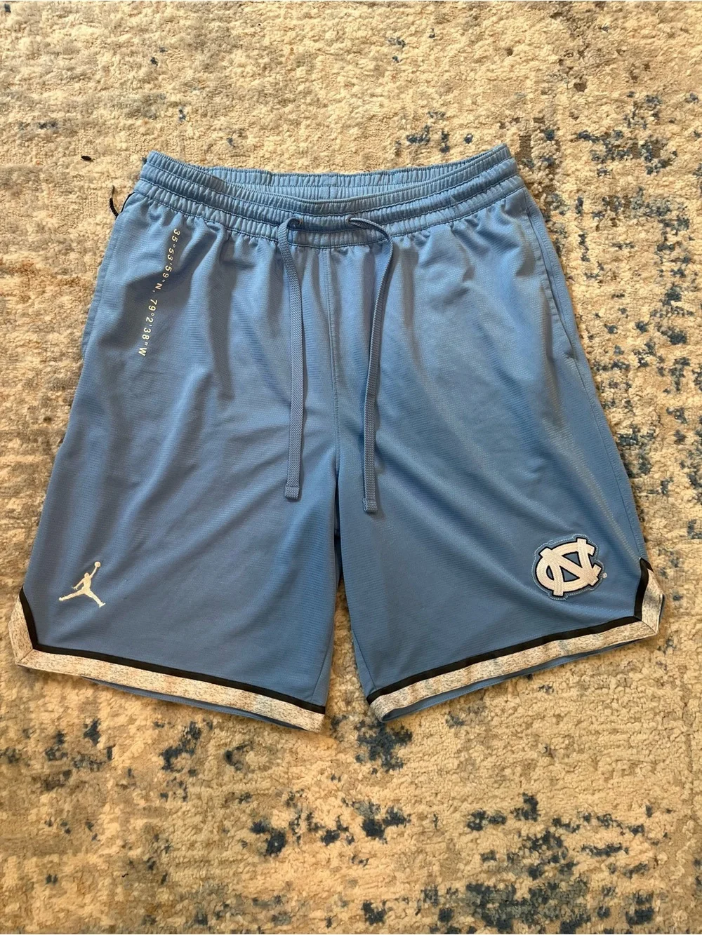 Nike Air Jordan UNC Basketball Shorts